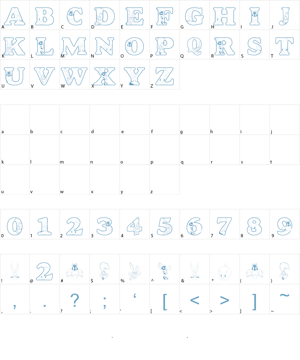 LMS Acme Universtity Graduates Font Character